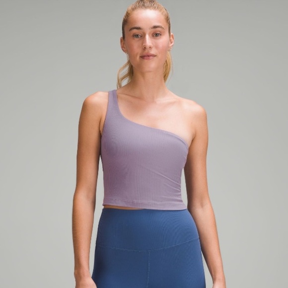 Lululemon Purple Tank Top one shoulder - Picture 1 of 3